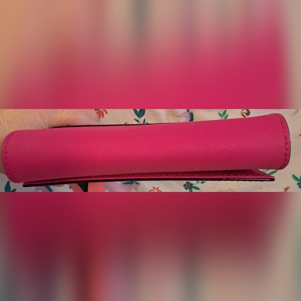 NWOT Kate Spade Cedar Street Pink Convertable Casual Clutch Purse Bag - Picture 4 of 10
